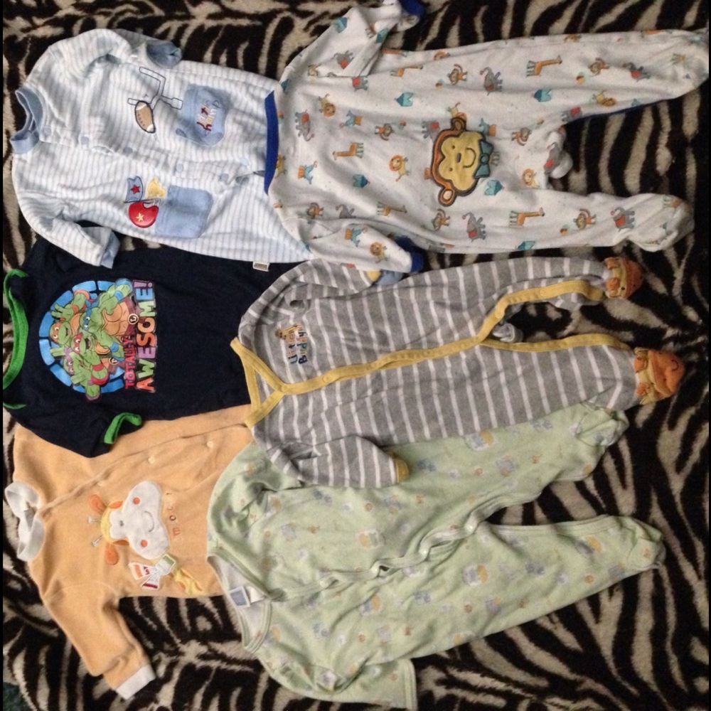 Boys 3-6 month sleepers