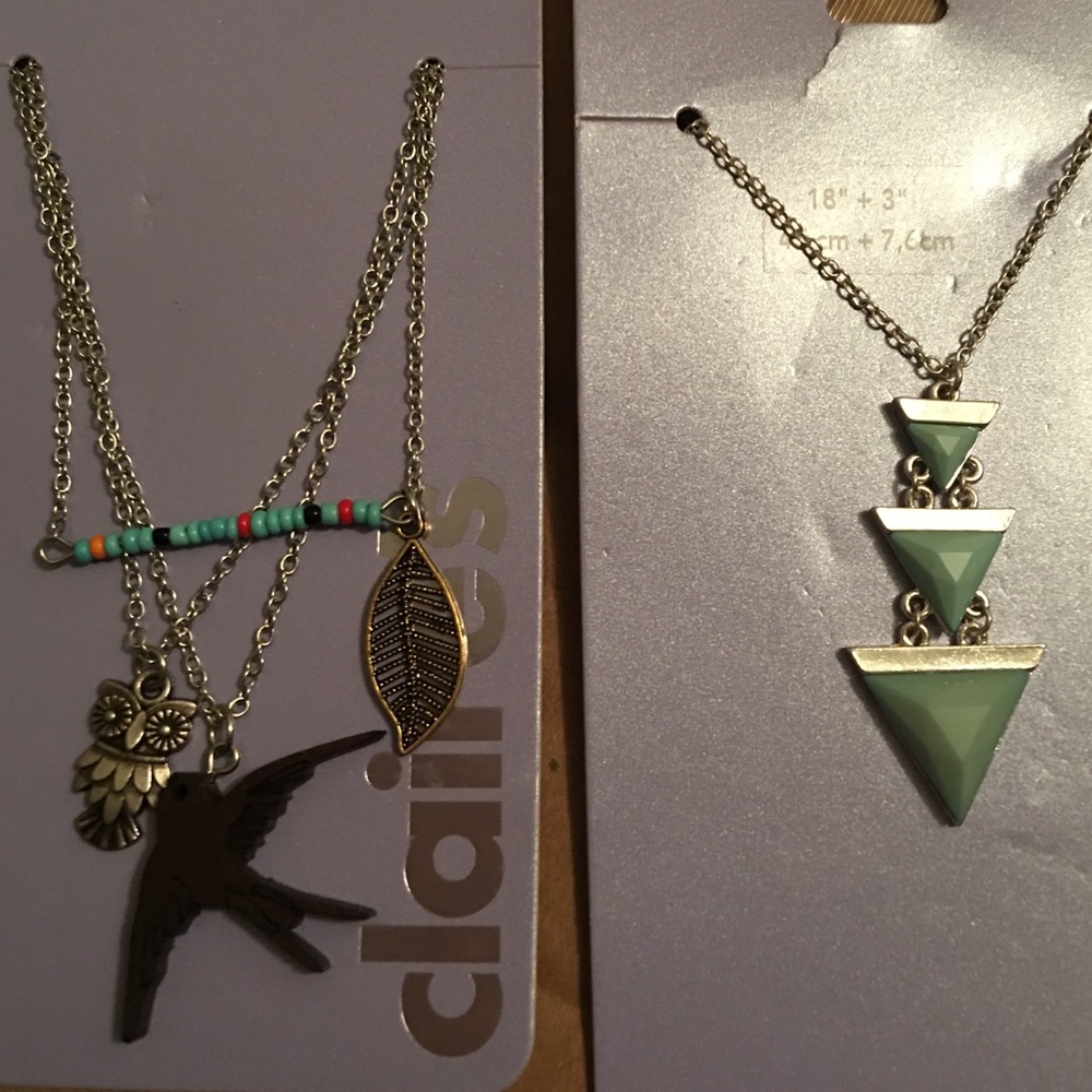 2 Brand New Necklaces from Claire's