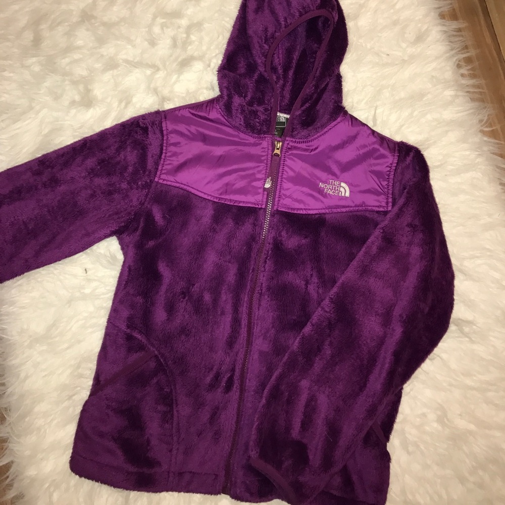 NORTHFACE PURPLE OSO HOODED JACKET💜💜