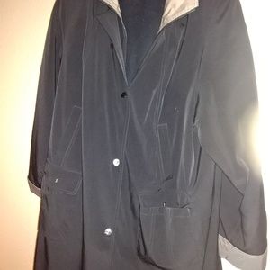 All Weather coat with lining.  Waterproof