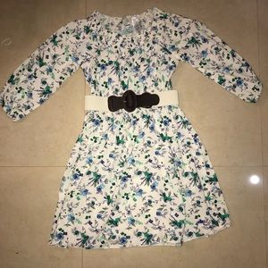 Summer floral dress