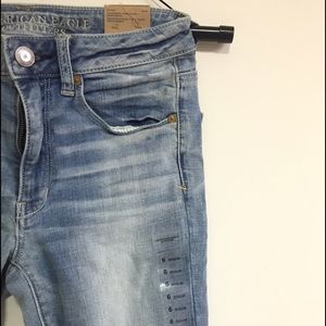 American eagle hi rise skinny jeans
