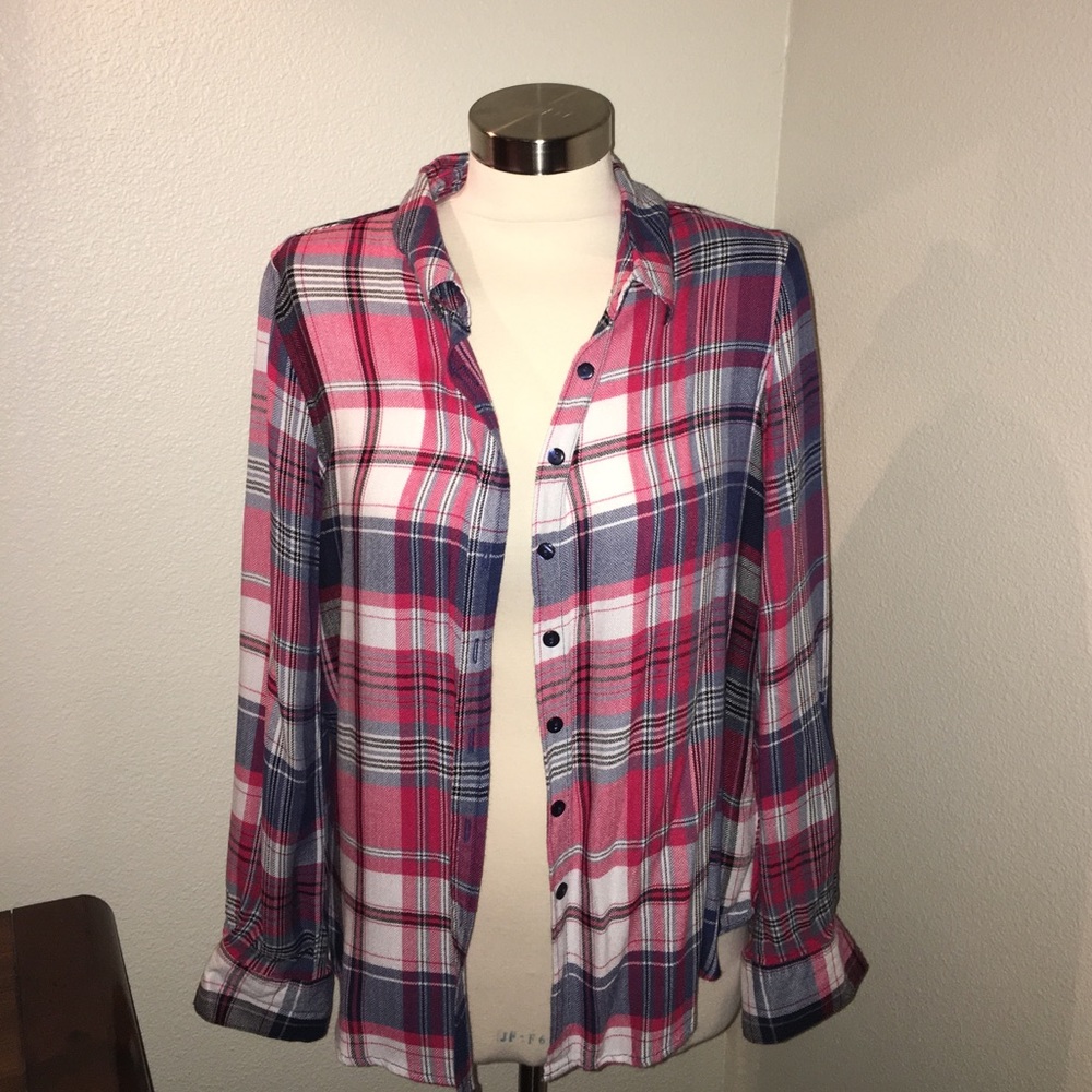 Tomboy button down shirt-M