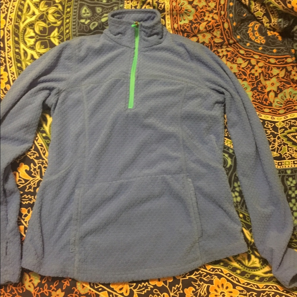 Fleece workout top