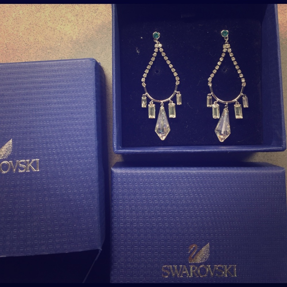 Swarovski chandelier earrings