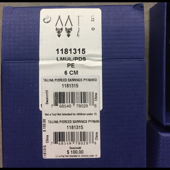 Swarovski chandelier earrings - Picture 4 of 4