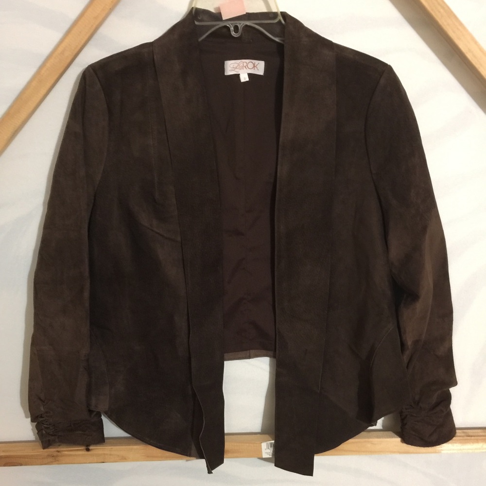 LaRok suede leather jacket
