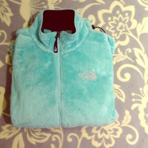 Zip up north face sweater