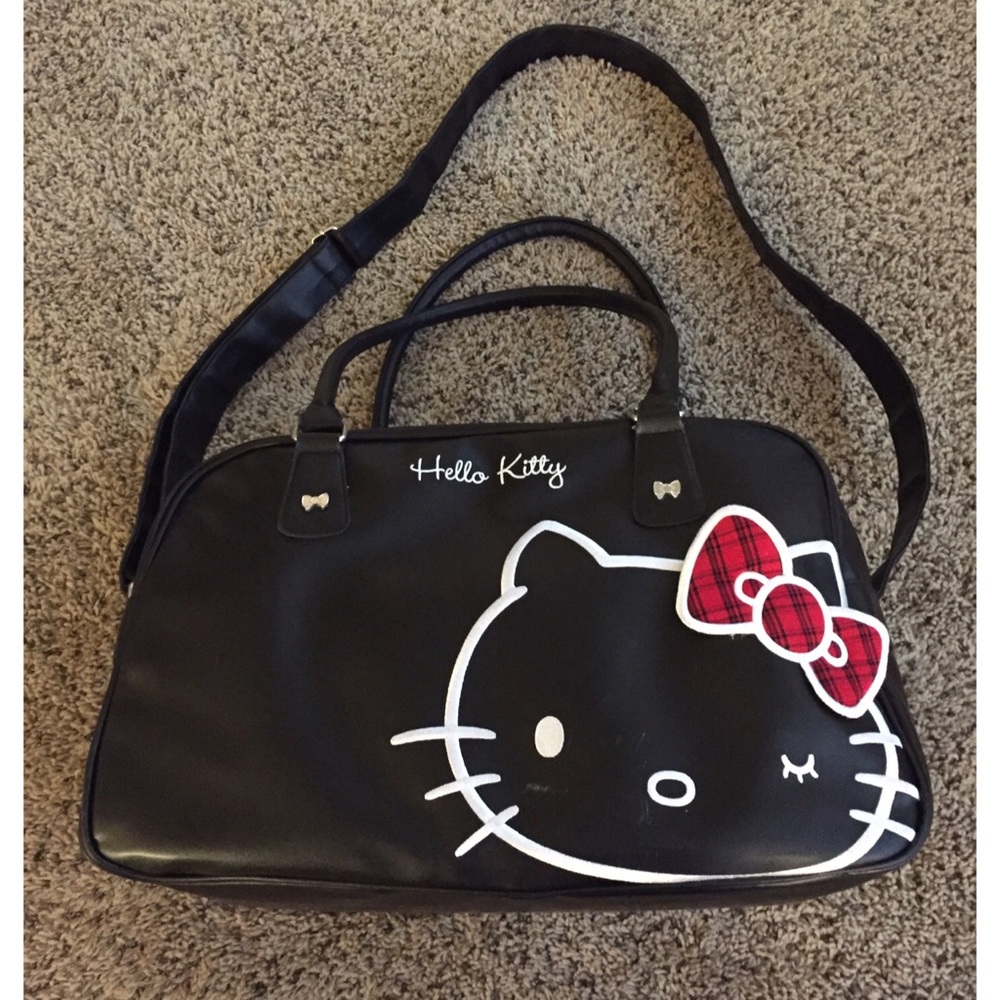 Hello Kitty Duffle Bag PVC Large