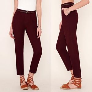 High Waisted Forever 21 Plum Pants