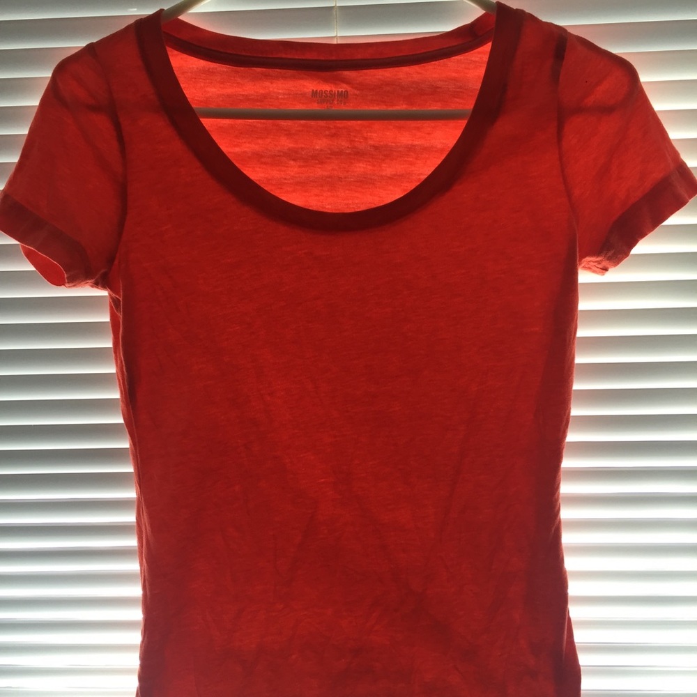 Cozy peach t shirt