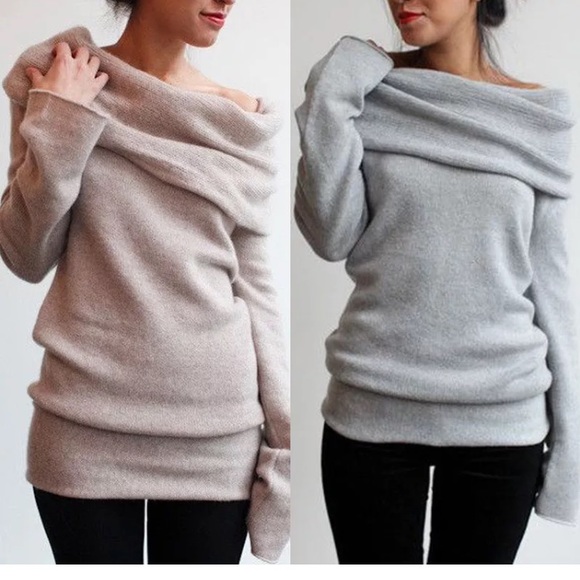 🎀sale 🎀Grey pullover top - Picture 2 of 2