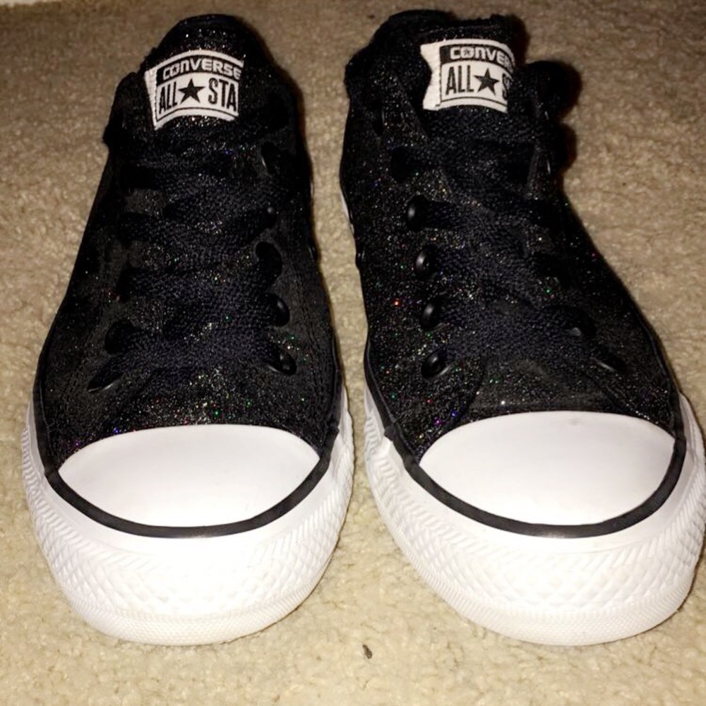 Converse chuck Taylor lo glitter ✨🖤
