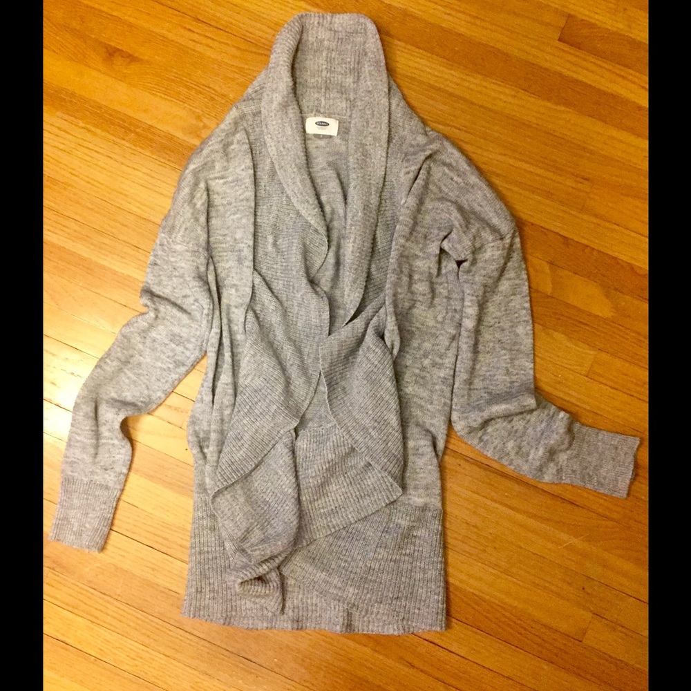 Grey Cozy Cardigan/Wrap