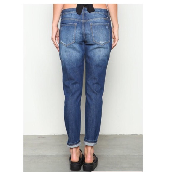 ✨LAST ONE✨LAST ONE✨boyfriend distress jeans - Picture 3 of 6