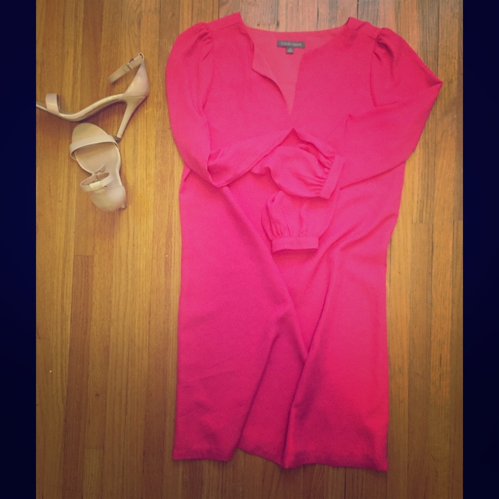 Simple & Super Classy Hot Pink Dress