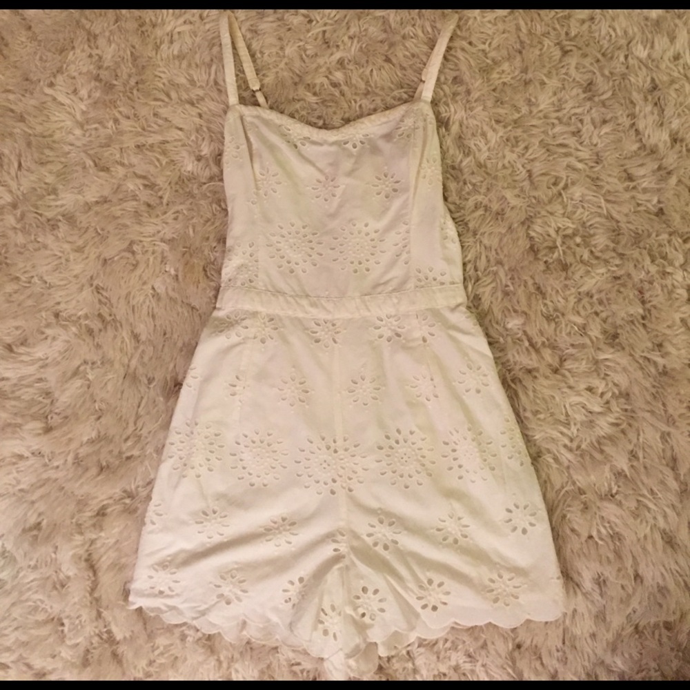 Eyelet Romper