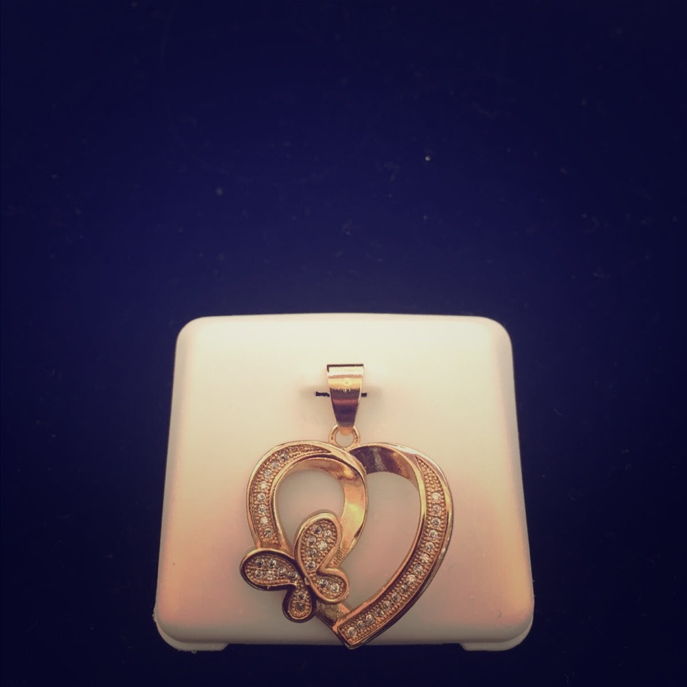 18k Gold Plated Butterfly pendant