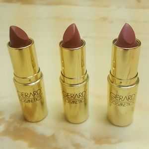 Lot of 3 Gerard Cosmetics Lipsticks