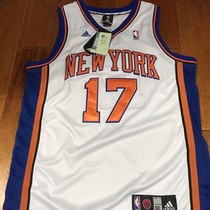 NEW W/ TAGS JEREMY LIN NEW YORK KNICKS AUTHENTIC