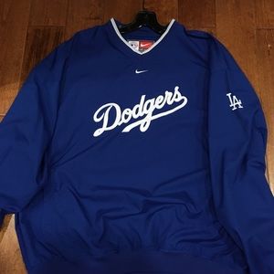 USED NIKE DODGERS WINDBREAKER