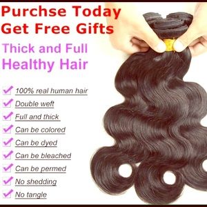 8A Peruvian Virgin Hair Body Wave 3Bundles