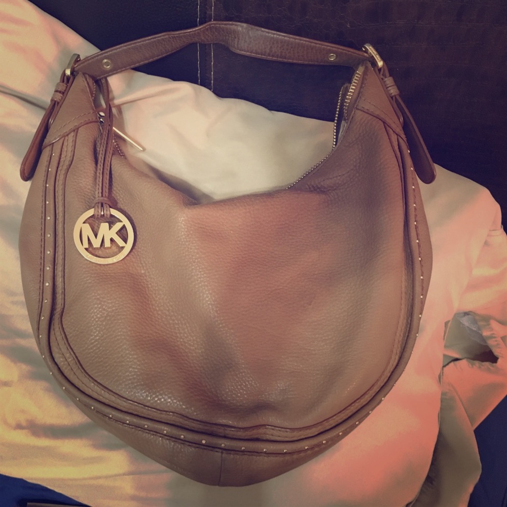 Michael kors brown shoulder bag