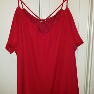 Cold Shoulder strappy top