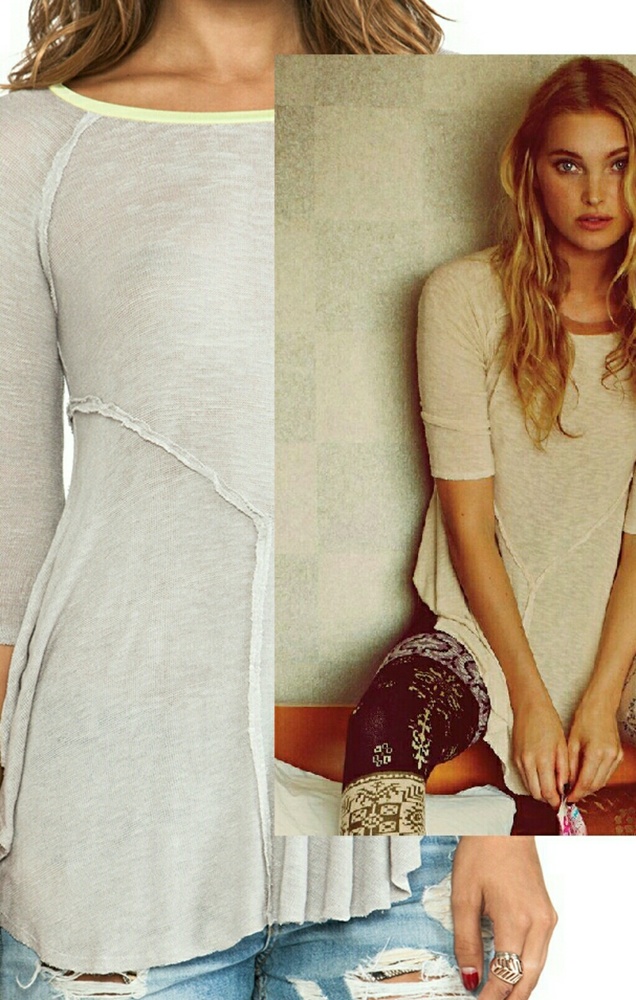 Free people weekend layering top small