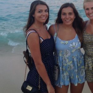 BB Dakota floral romper