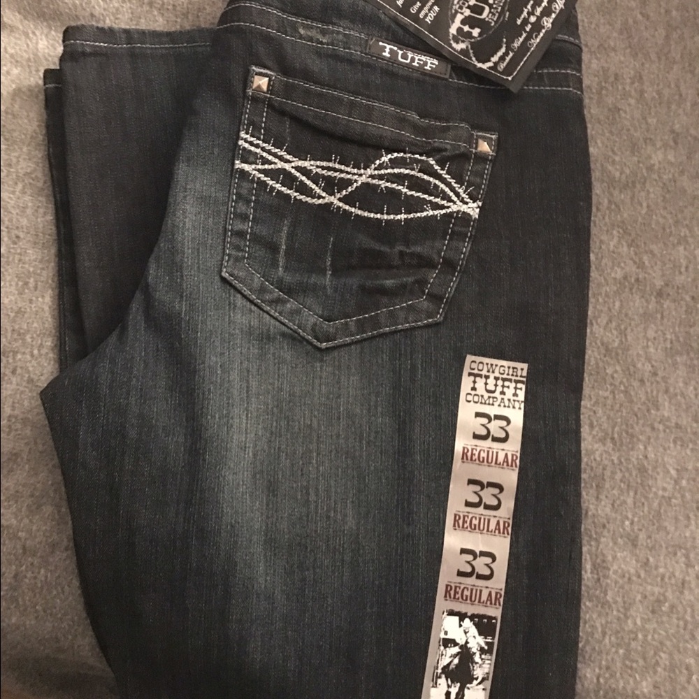 Cowgirl Tuff Co jeans size 33 NWT