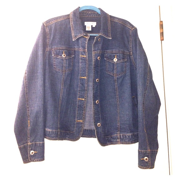 Coldwater Creek Jackets & Blazers - CLEARANCE Coldwater Creek Blue Jean Denim Jacket