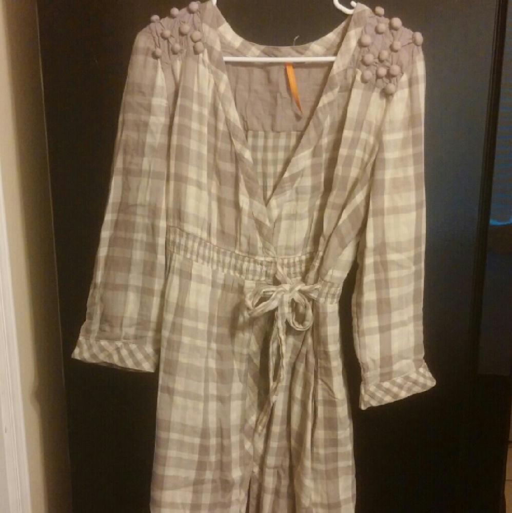 Saturday Sunday Anthropologie wrap dress lavender