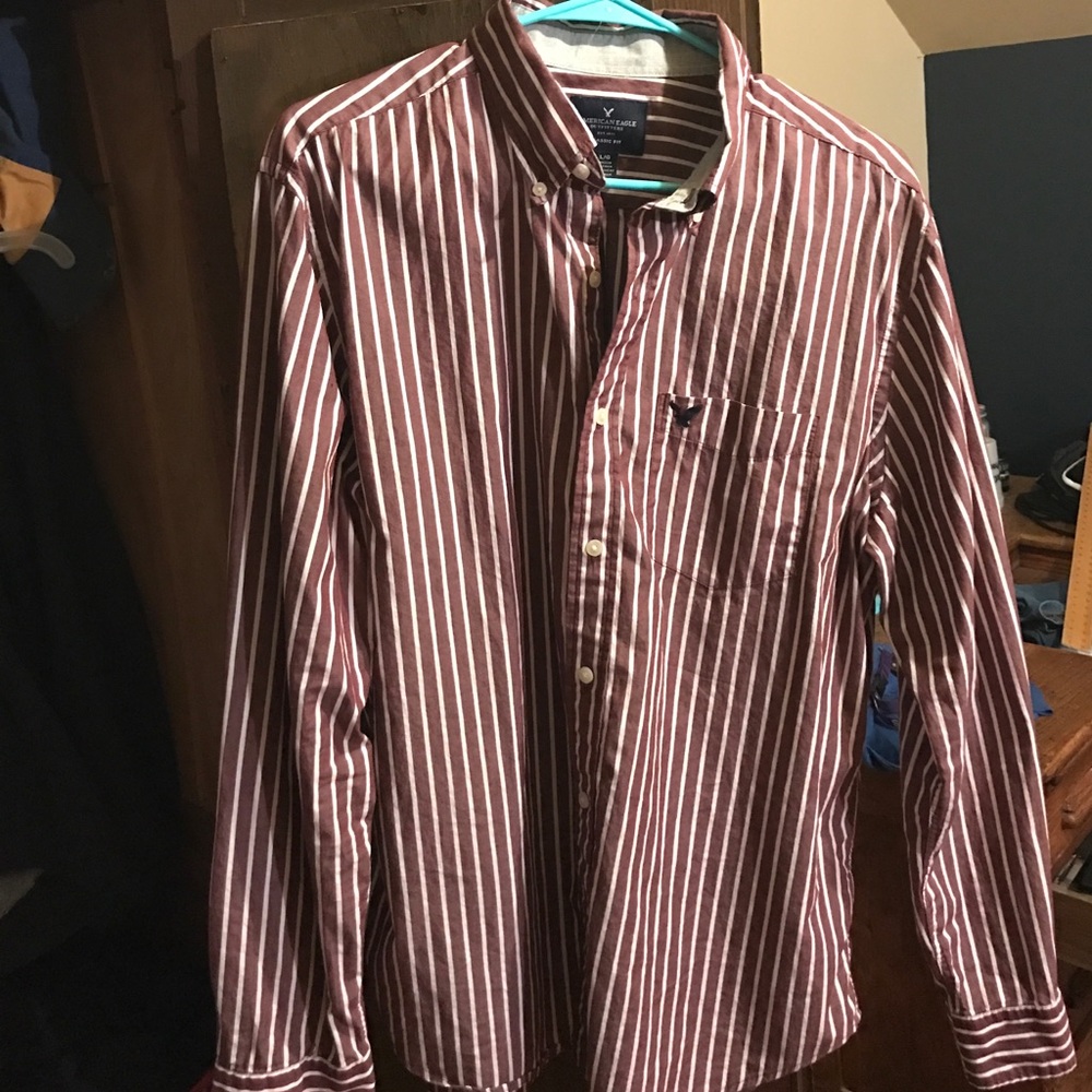 American Eagle Dress Casual Shirt