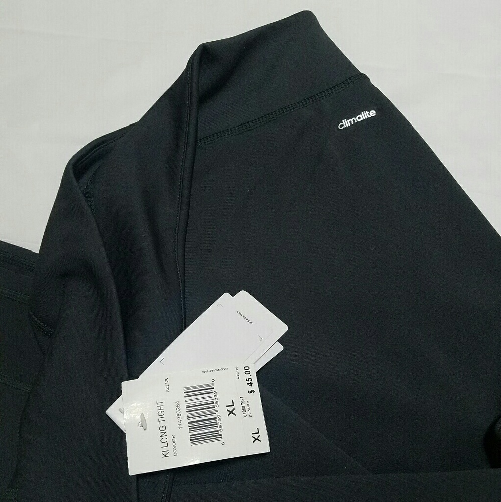 SOLD ..Gray long Adidas leggings - Picture 5 of 8