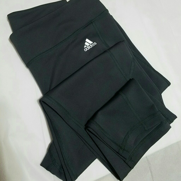 SOLD ..Gray long Adidas leggings - Picture 2 of 8