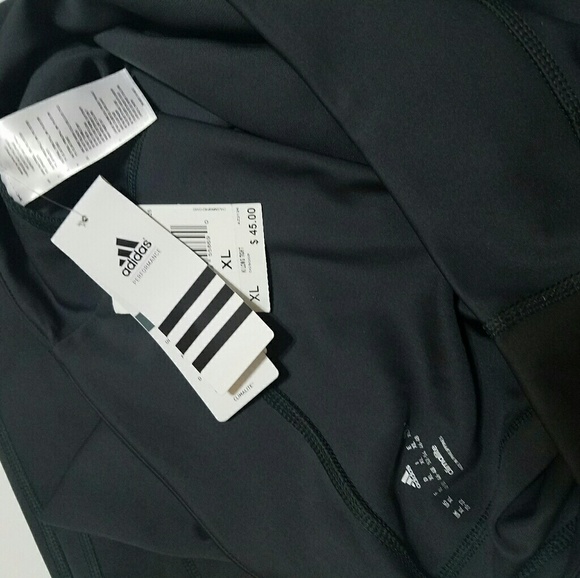 SOLD ..Gray long Adidas leggings - Picture 3 of 8