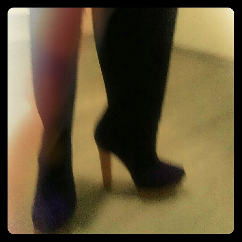 Suede imported Italian boots
