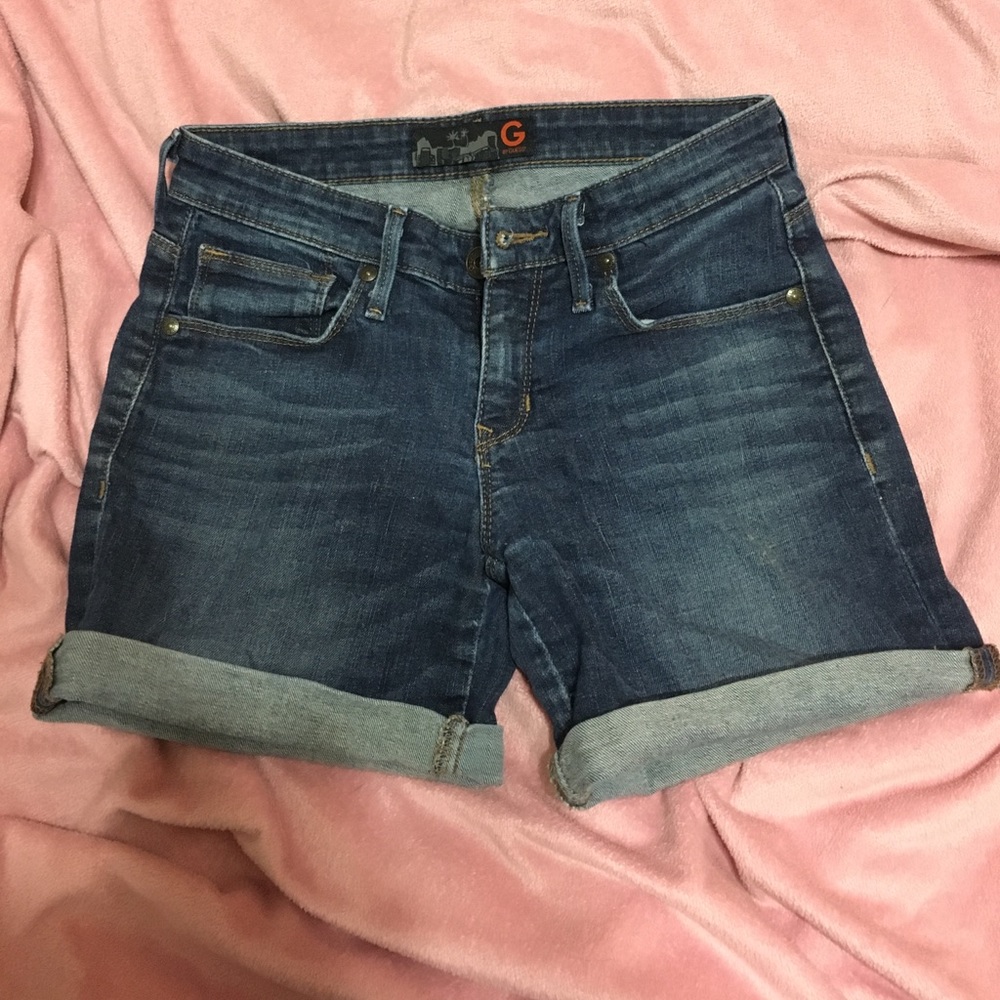 G by guess denim shorts