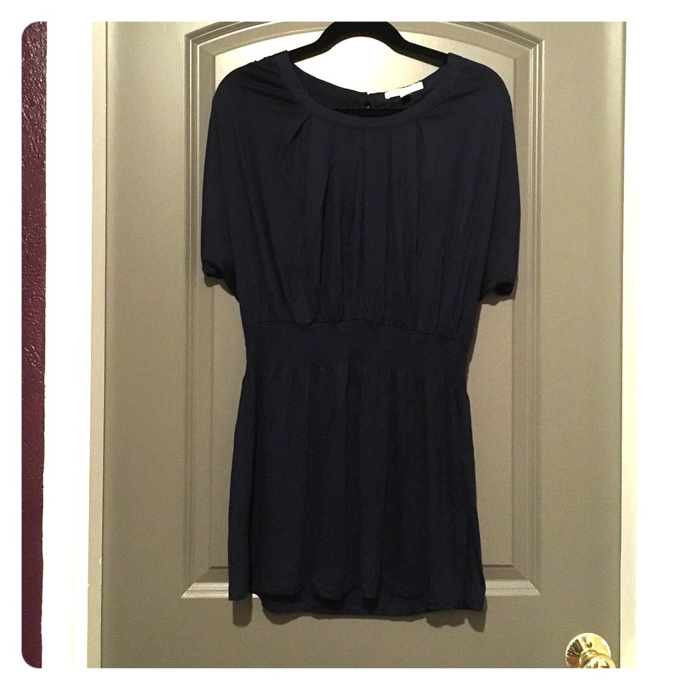 Trinity pleated tunic top