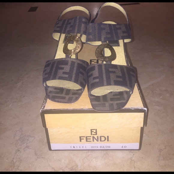 vintage fendi sandals