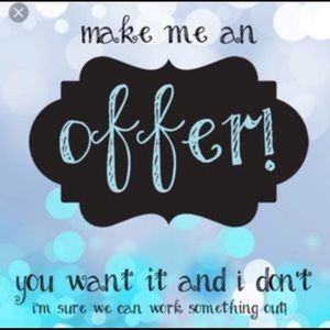 Make me an offer bundle for better discounts!