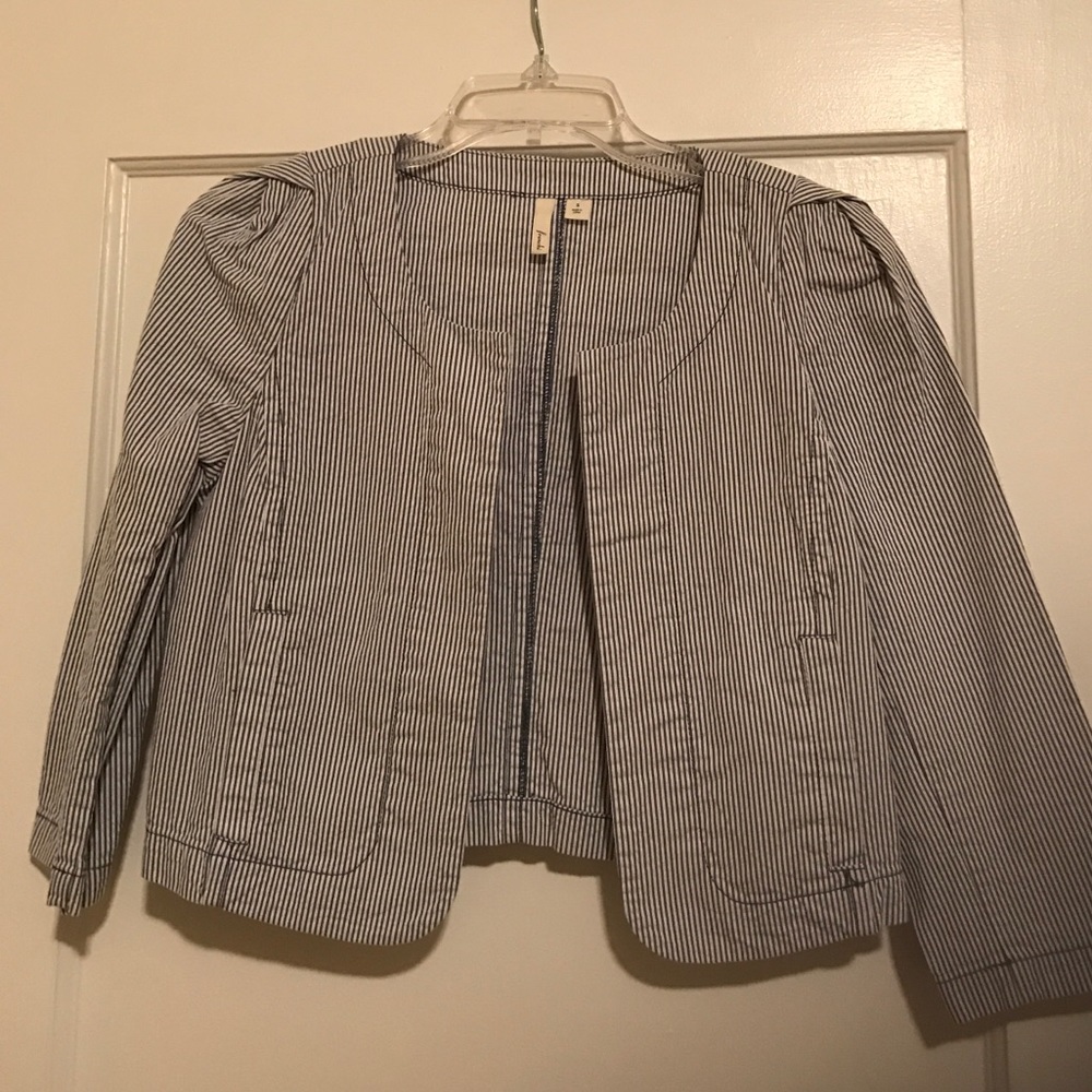 Frenchi 3/4 Sleeve Blazer