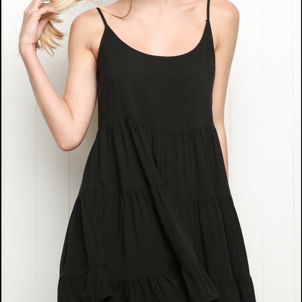 Brandy Melville Jada Dress Black