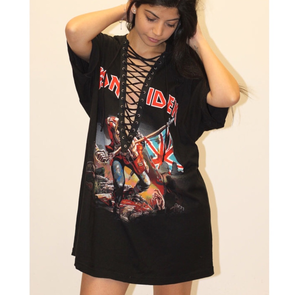 Iron Maiden lace up