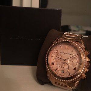 Michael Kors Rose Gold Watch