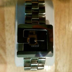 Gucci stainless steel quartz mens watch 3600m