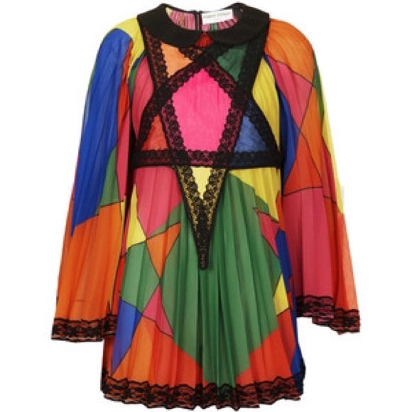 ISO NFS MEADHAM KIRCHHOFF TOPSHOP PENTAGRAM DRESS - Picture 2 of 3