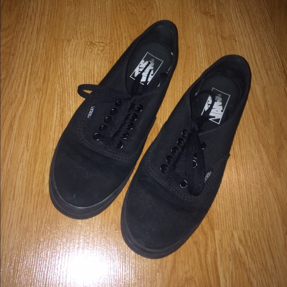 Black Vans