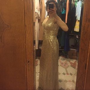 HOLD ❌ Sequined Gown Christina Wu